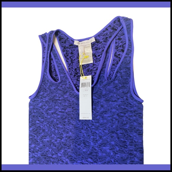 NWT BCBGeneration PERIBLU TWIST TANK BODYC… - Picture 10 of 11